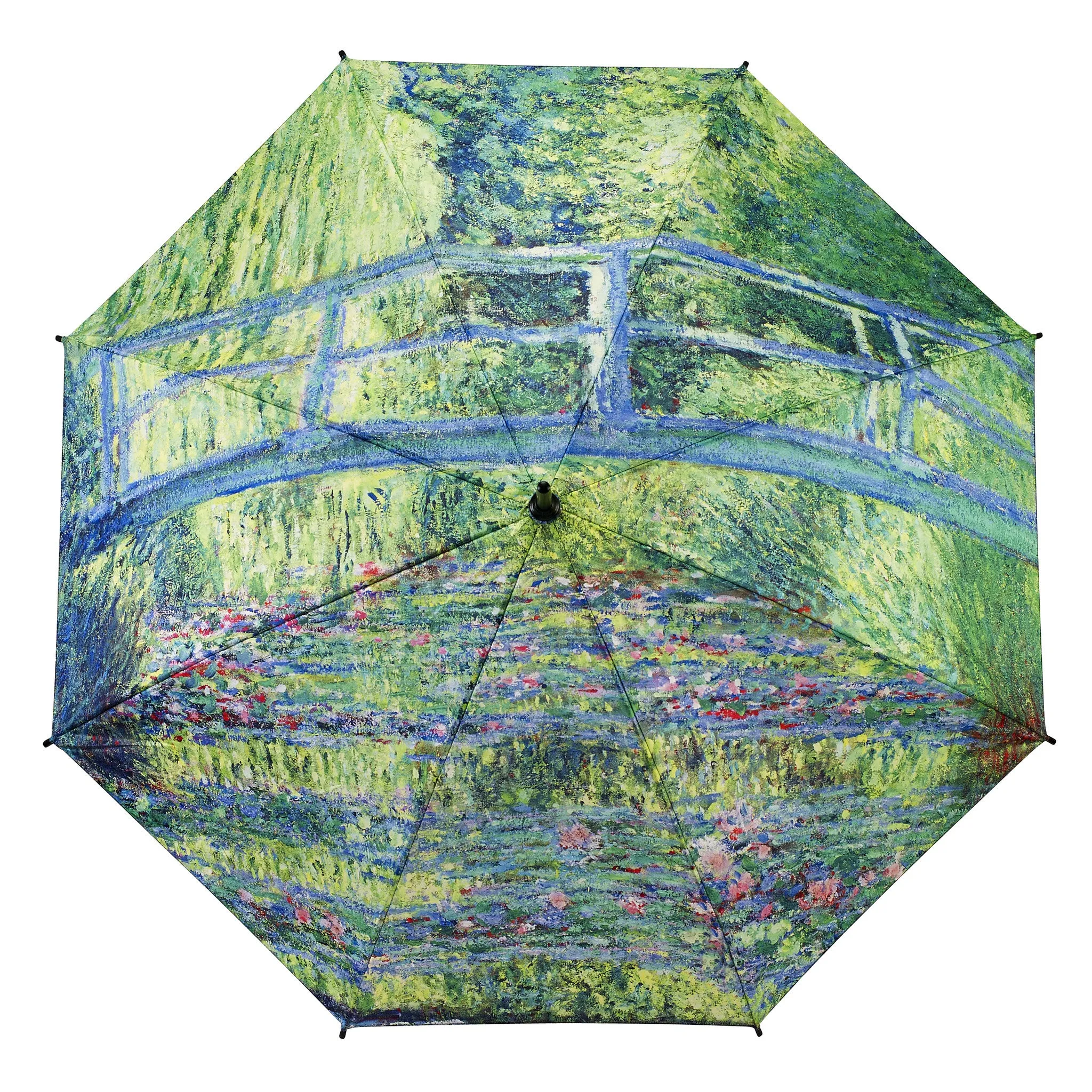 Monet Japanese Bridge Stick Umbrella