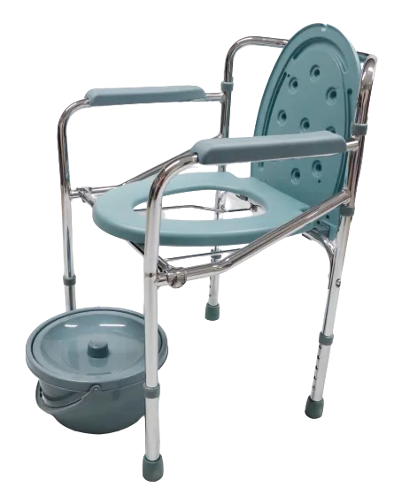 MT894 Economy Folding Commode Chair