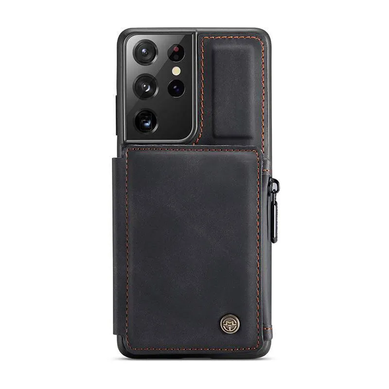 Multifunctional Wallet Phone Case For Galaxy