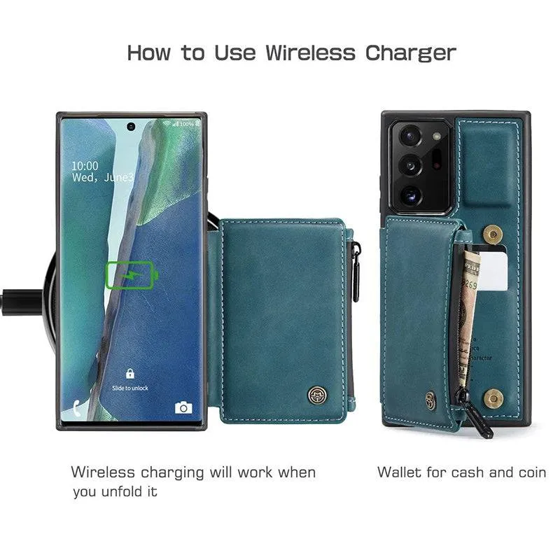 Multifunctional Wallet Phone Case For Galaxy