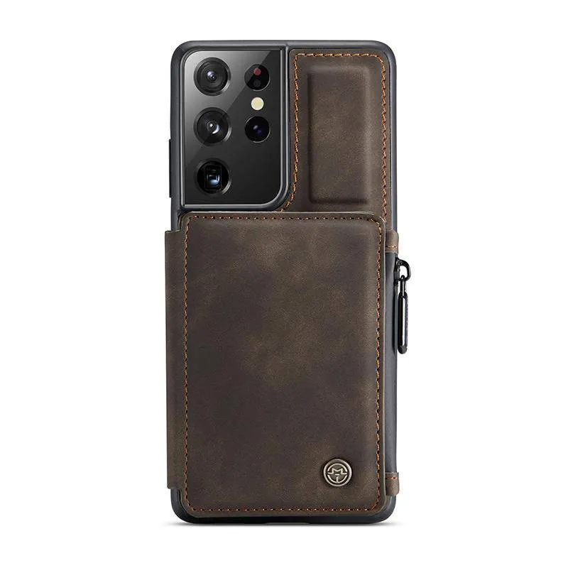 Multifunctional Wallet Phone Case For Galaxy