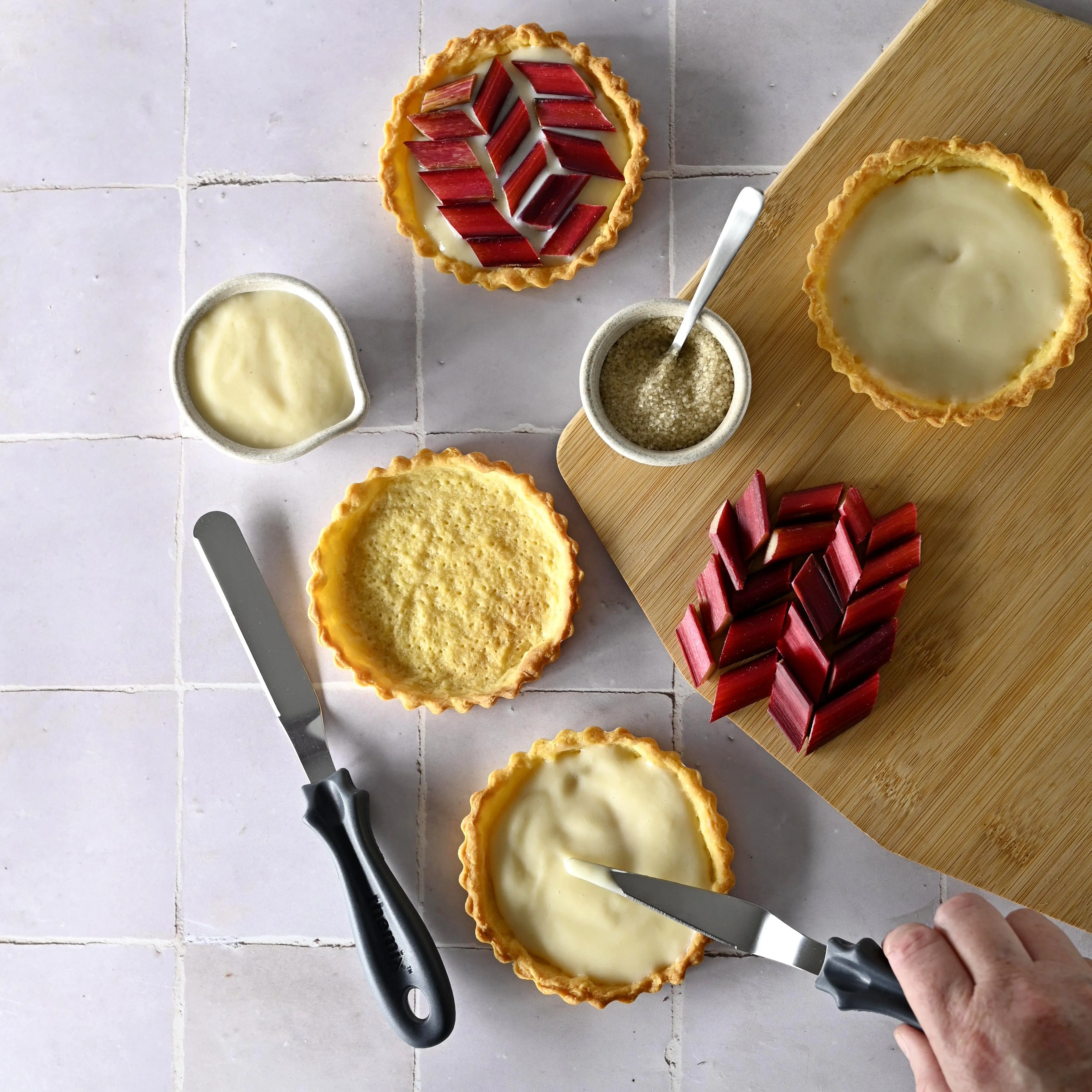 Offset and Flat Icing Spatula - Cake Icing Spatulas