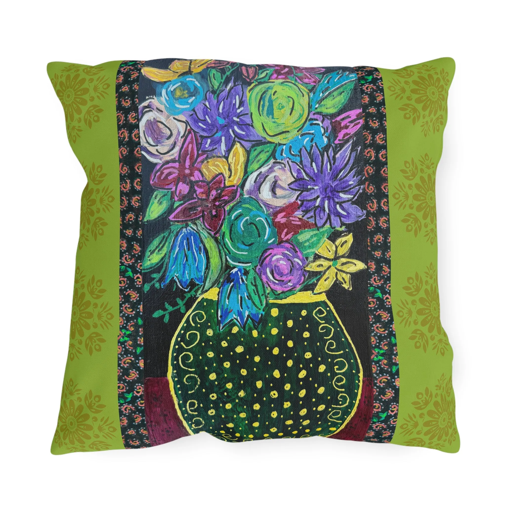 Outdoor Pillows - Spring Green