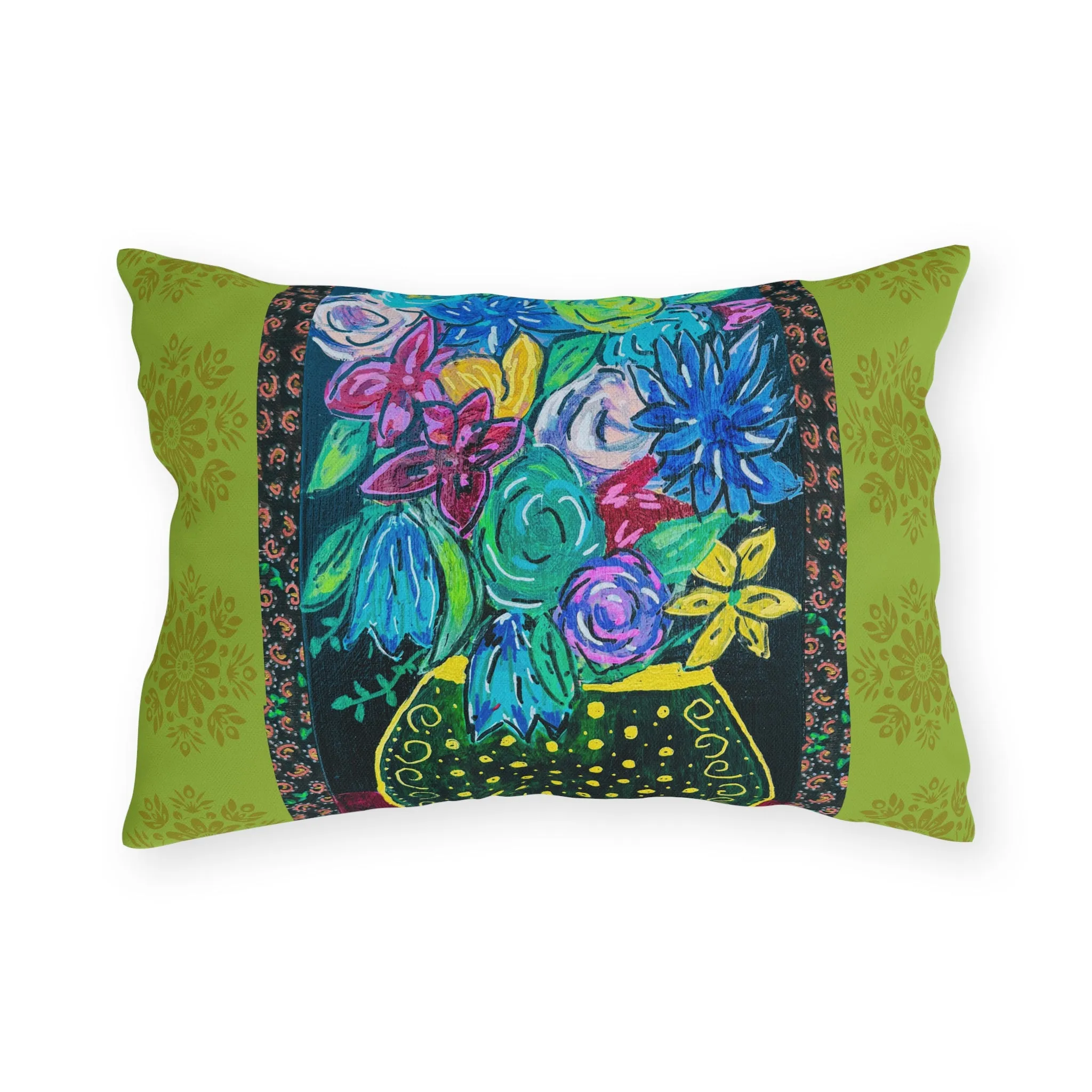 Outdoor Pillows - Spring Green