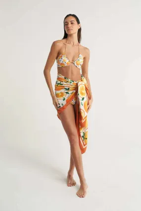 Oversized Sarong in Naranja