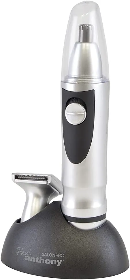 Paul Anthony ''Salon Pro'' Battery Operated Nose & Beard Trimmer H5130BK