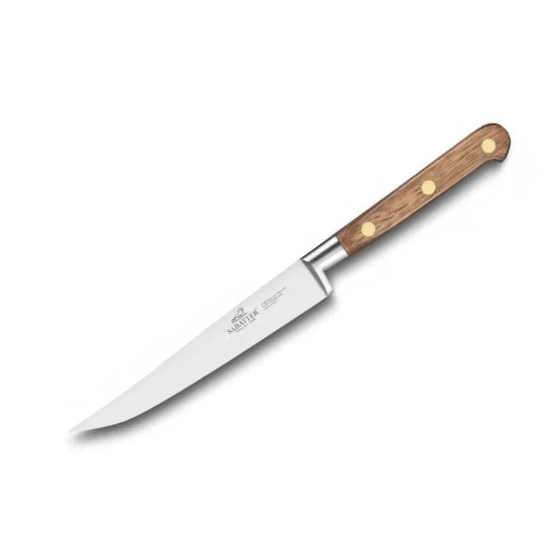 Perigord Boning Knife 5.12 inch Walnut Wood Handle - SABATIER