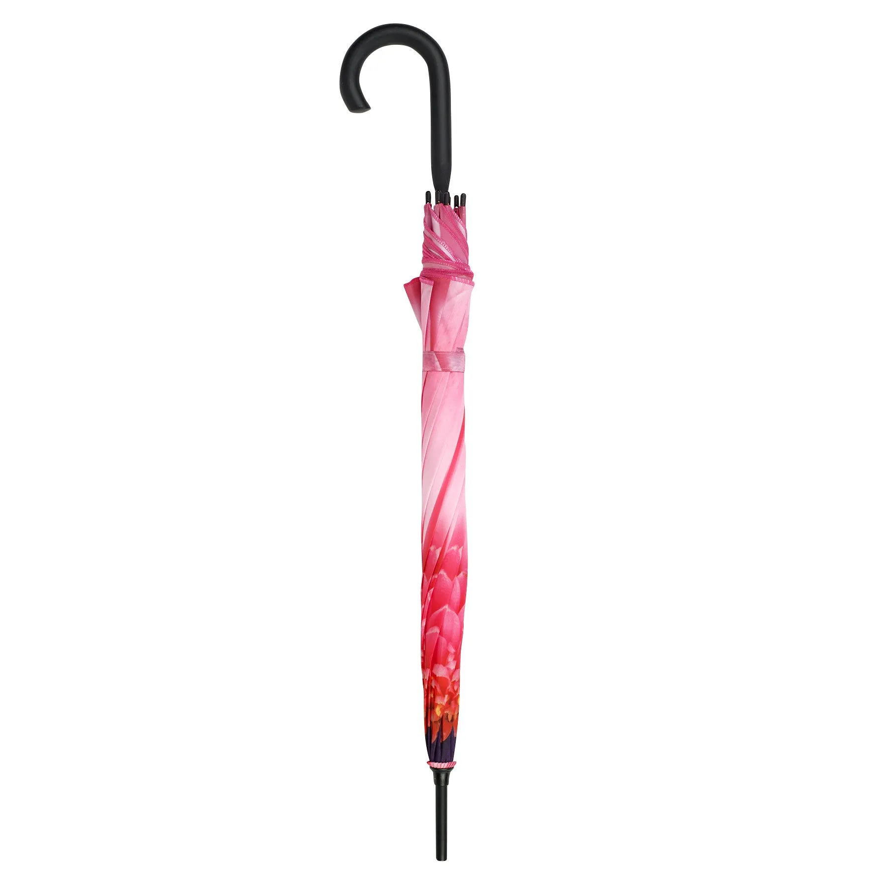 Pink Daisy Stick Umbrella