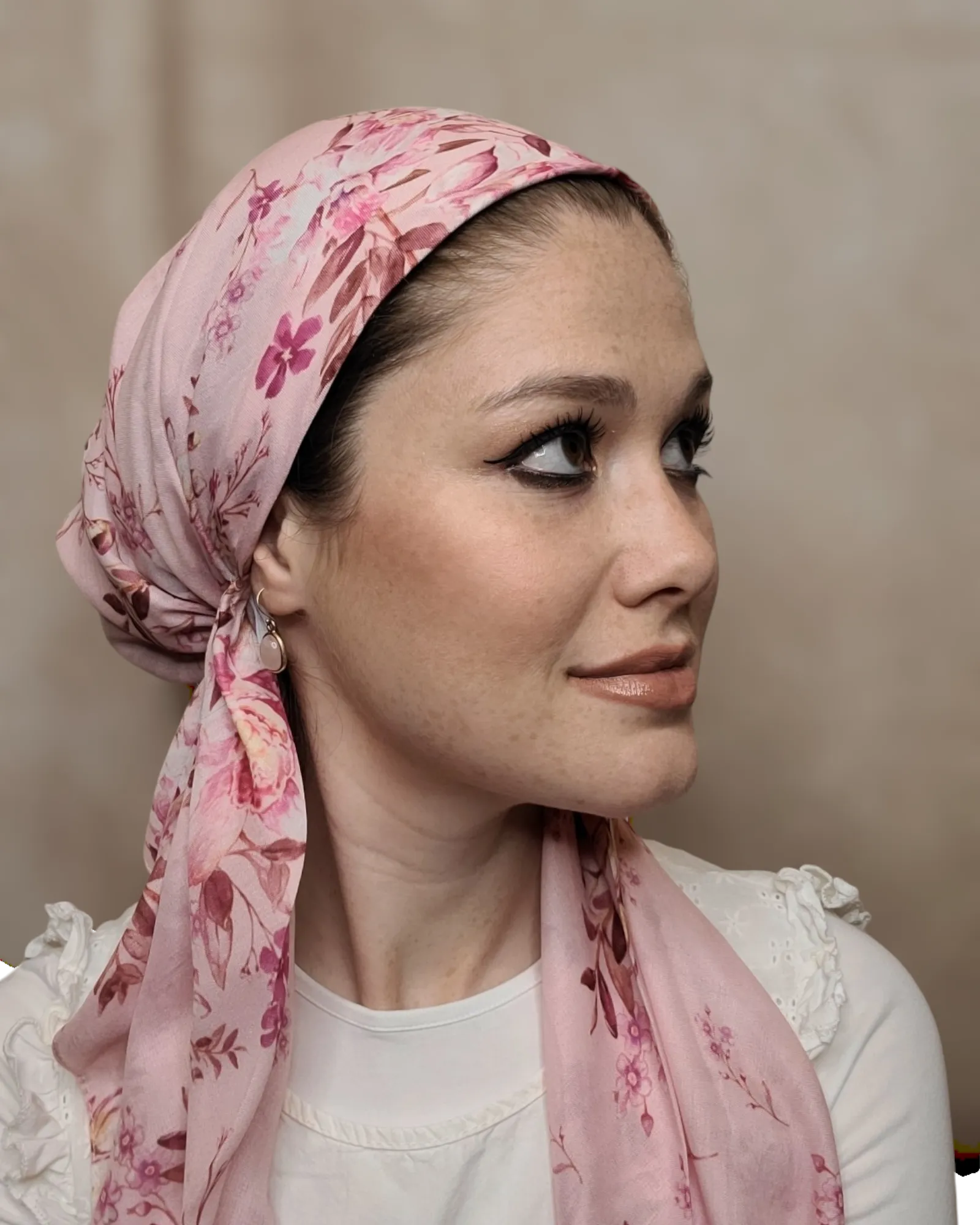 Pink Delicate Versatile Scarf