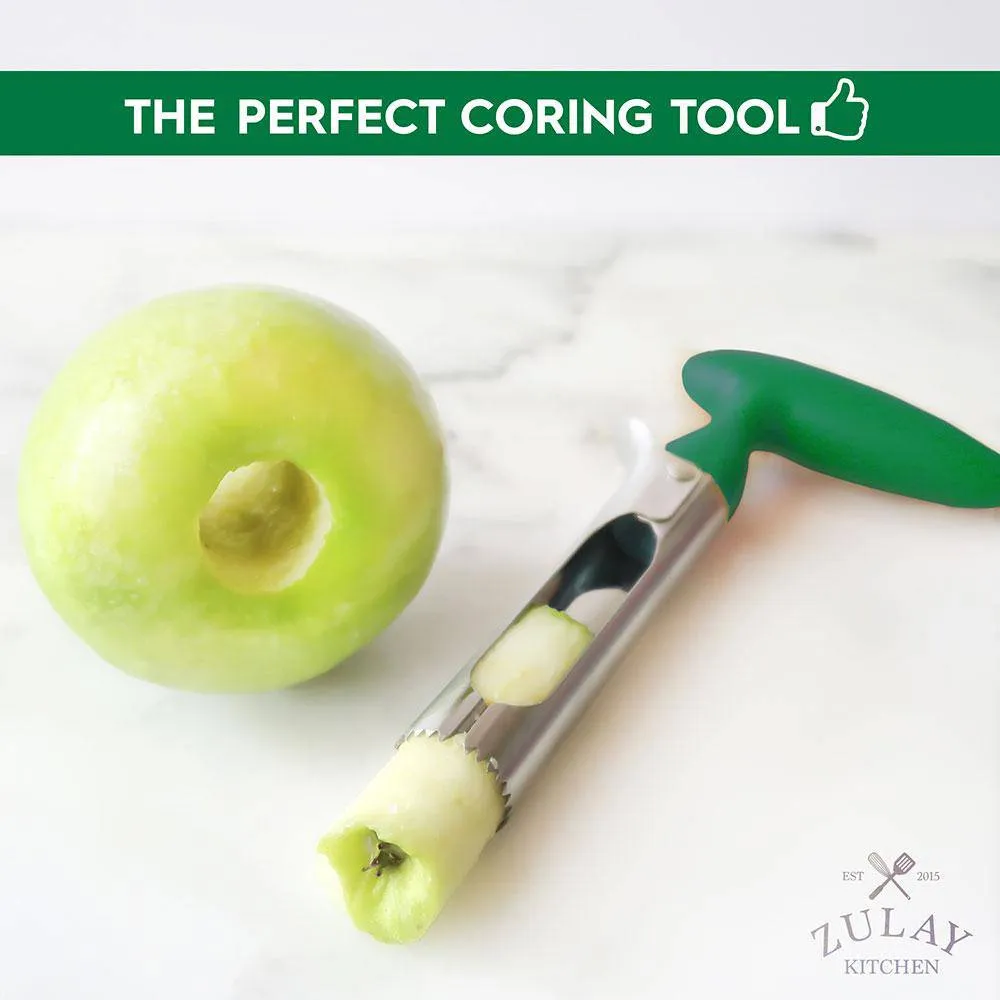 Premium Apple Corer - Easy to Use and Durable Stainless Steel