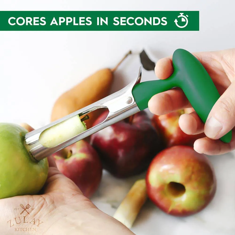 Premium Apple Corer - Easy to Use and Durable Stainless Steel