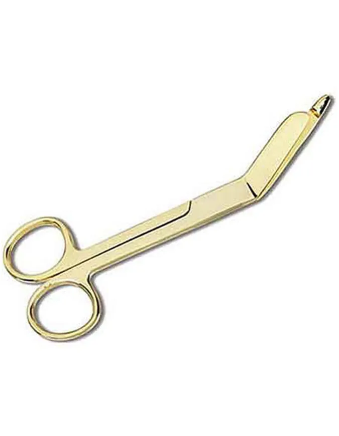 Prestige 5.5 inch Gold Plated Lister Bandage Scissors