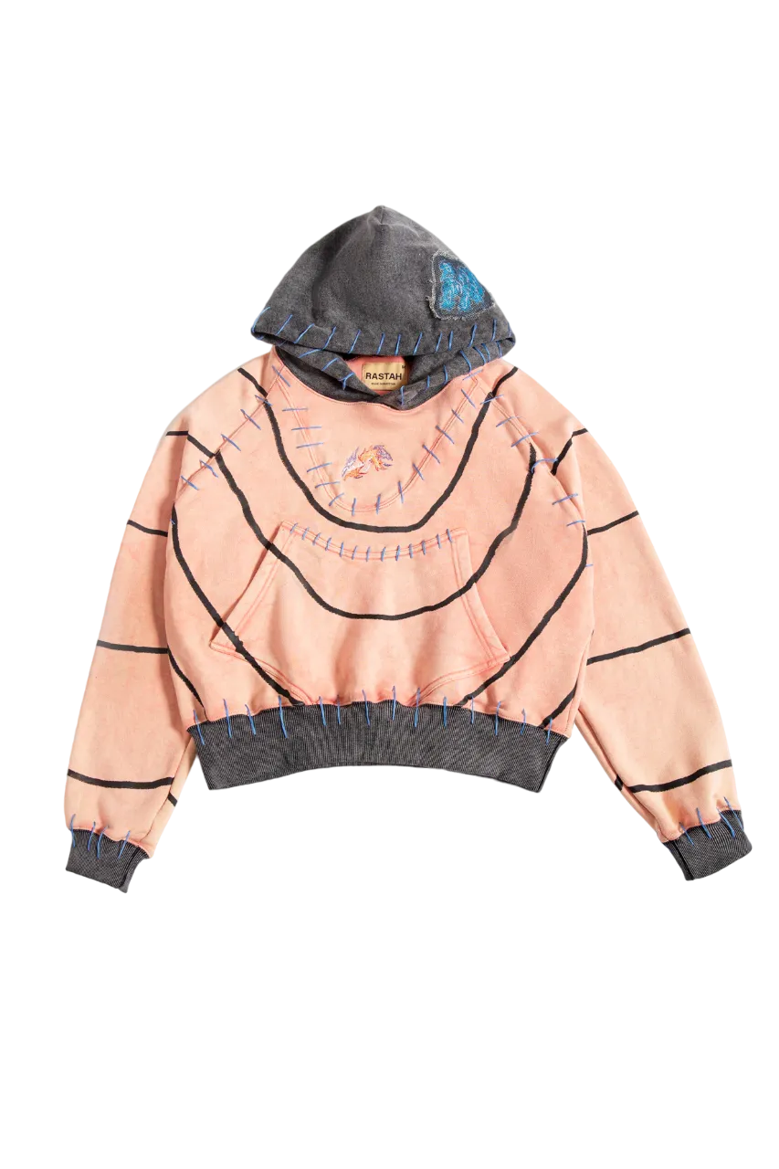 "HOKKAIDO" SALMON HOODIE