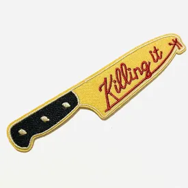 "Killing It" Knife Patch