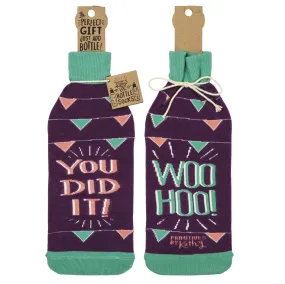 "You Did It" Bottle Sock