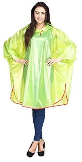 Romano nx PVC Waterproof Reusable Rain Ponchos Raincoat Rainwear Hooded Camping