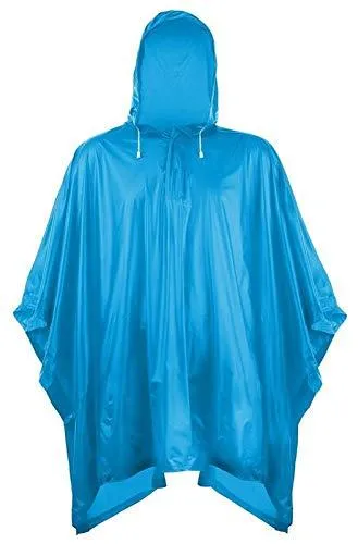 Romano nx PVC Waterproof Reusable Rain Ponchos Raincoat Rainwear Hooded Camping