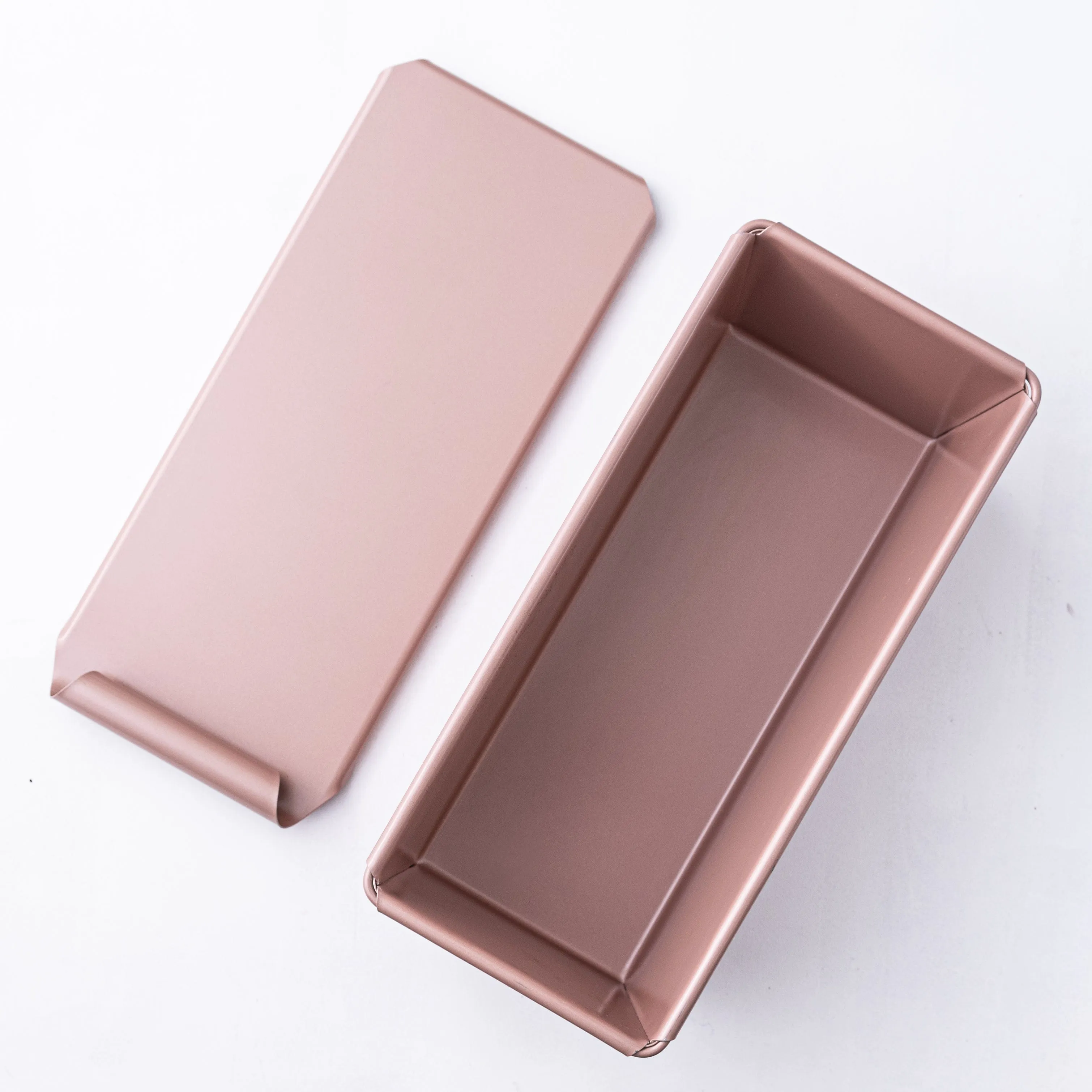 Rose Gold Bread Tin with Lid