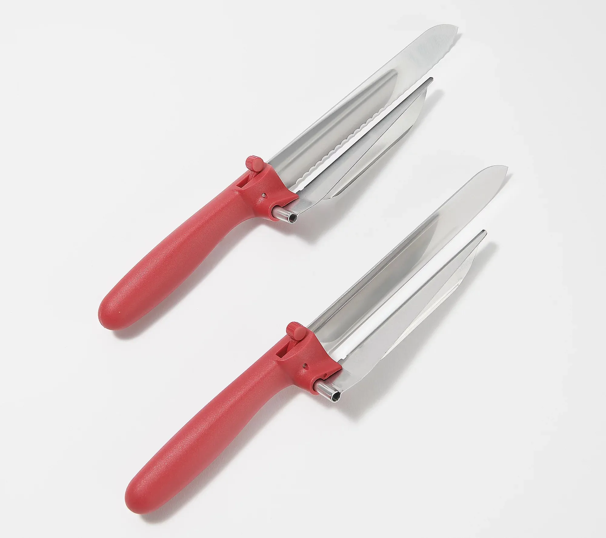 Same Slice 2-Piece Knife Set Red,