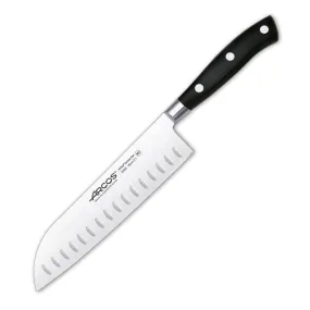 Santoku Knife Honeycomb Blade 7.09 inch Riviera Range - ARCOS