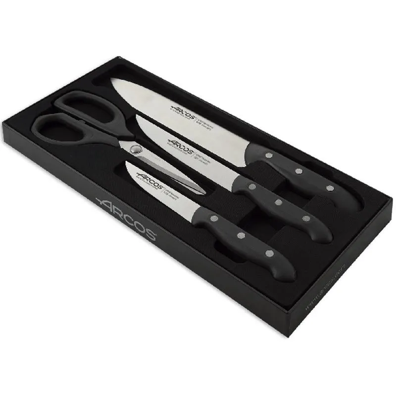 Set of 3 Master Series Knives and Scissors - ARCOS