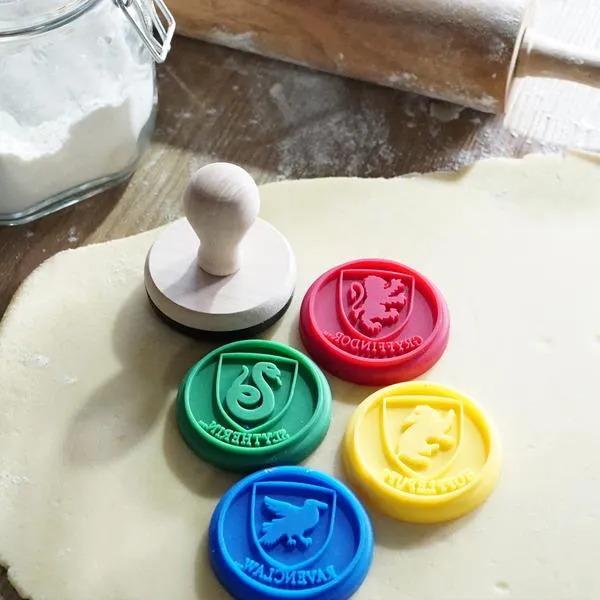 Set of 5 Hogwarts Houses Interchangeable Cookie Stamps