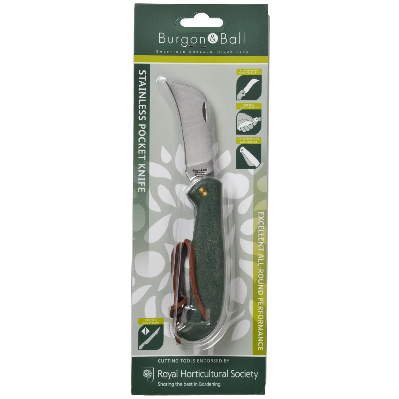 Stainless Pocket Knife - RHS Endorsed