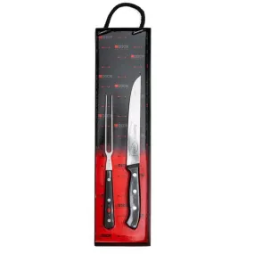 Stainless Steel Carving Set with Slicing Knife and Carving Fork - DICK