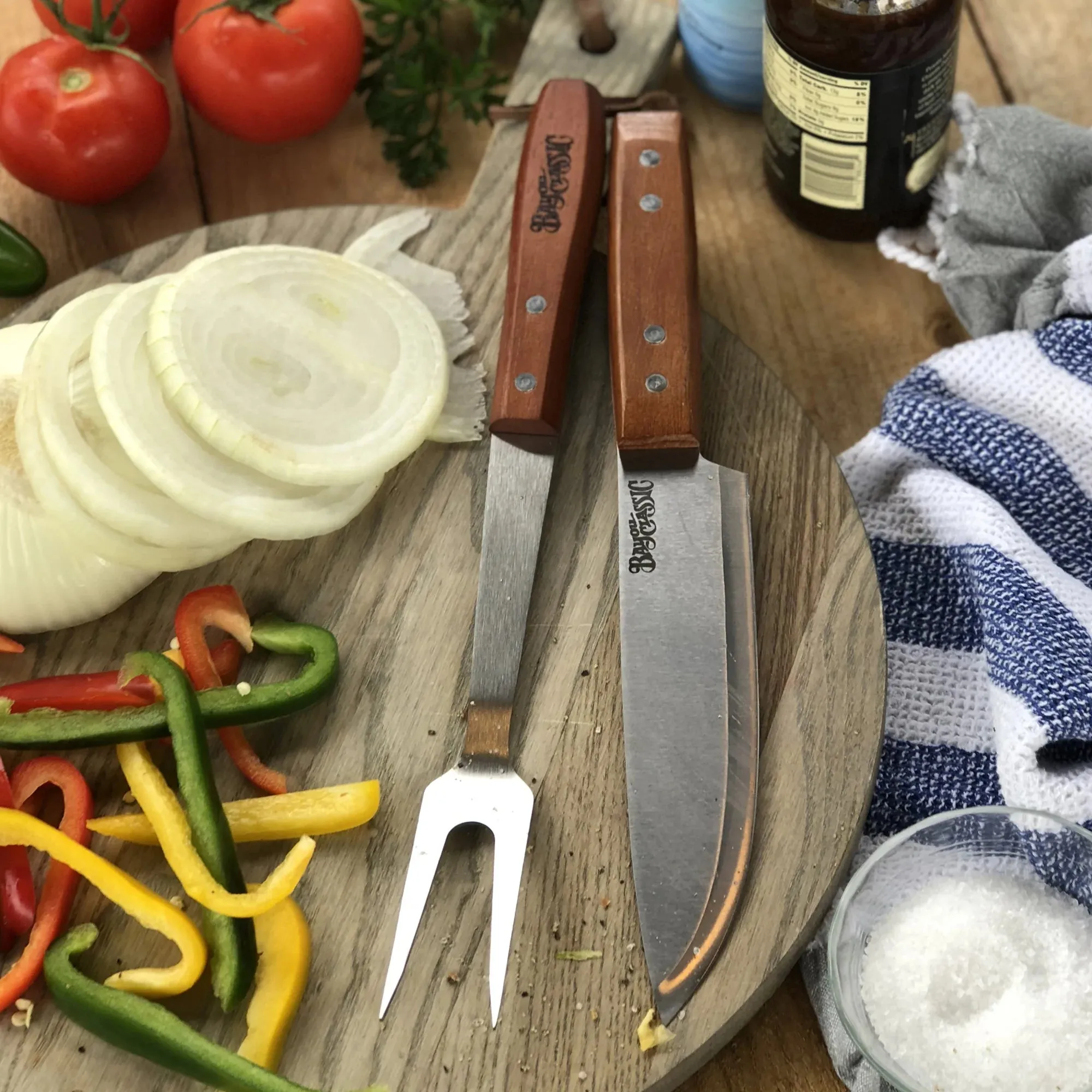 Stainless Steel Fork & Knife Set