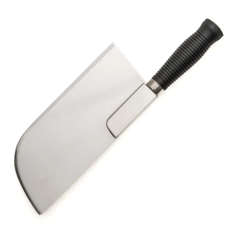 Stainless Steel Reinforced Butcher's Blade 11.02 inch Black Handle - FISCHER