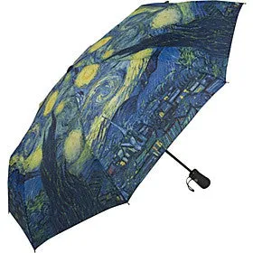 Starry Night Folding Umbrella