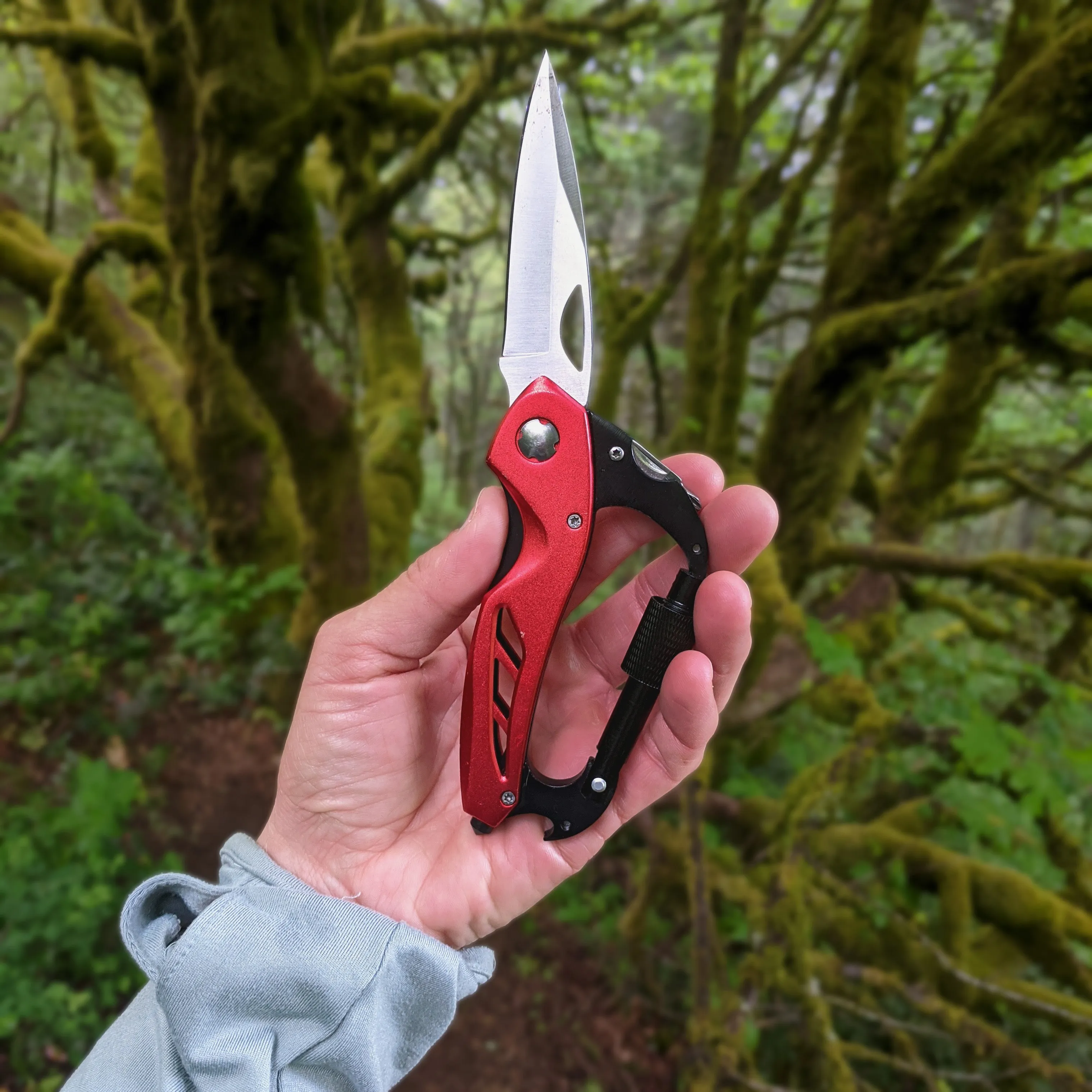 The "Fix-It" Locking Blade, Carabiner EDC Multi-tool | Trixie & Milo