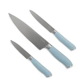 Titanium Cutlery 3-Piece Knife Set | Blue Haze