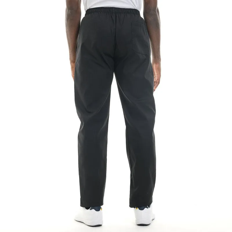 Unisex Black ECO/LYOCELL Kitchen Trousers - MANELLI