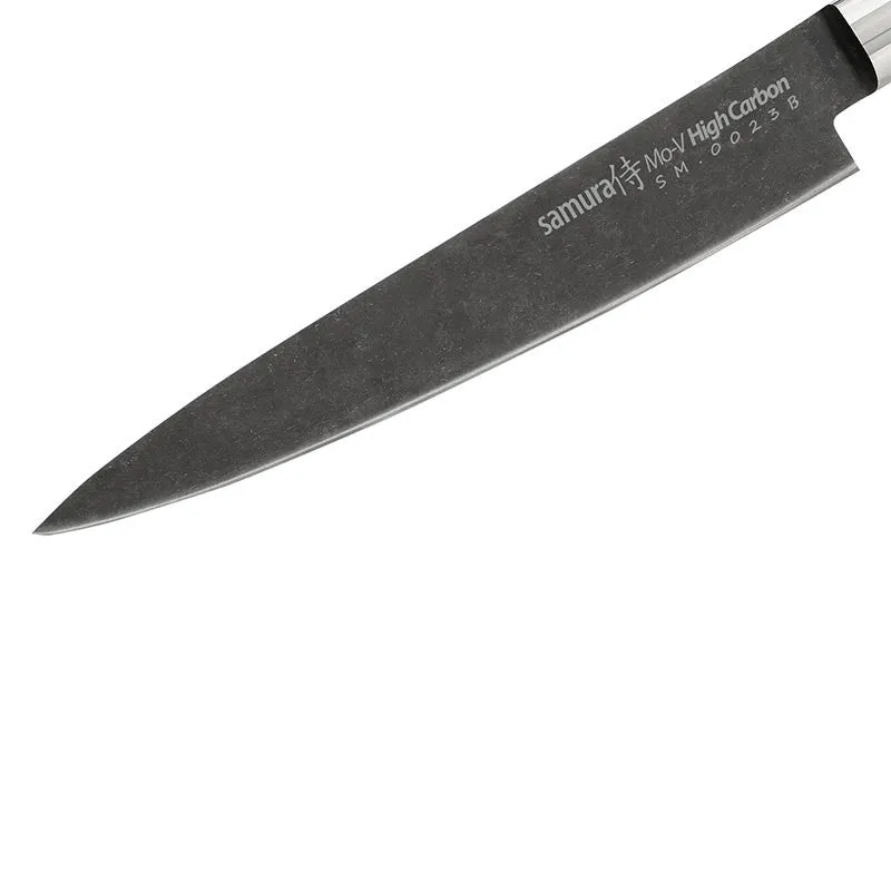 Utility Knife 5.91 inch MO-V STONEWASH - SAMURA